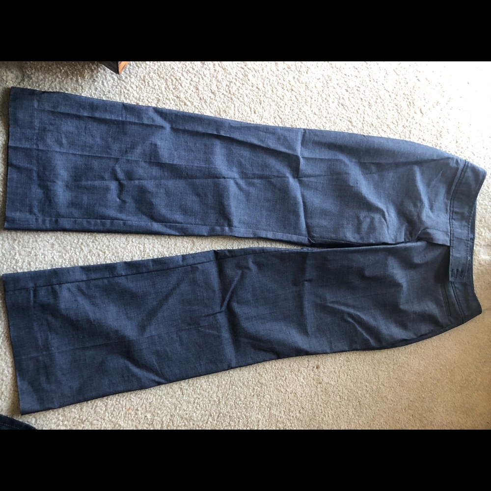 LOFT trouser pants- denim look